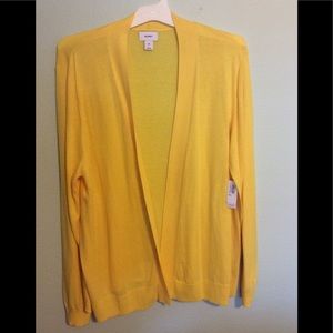 Yellow Old Navy Never Worn Sweater